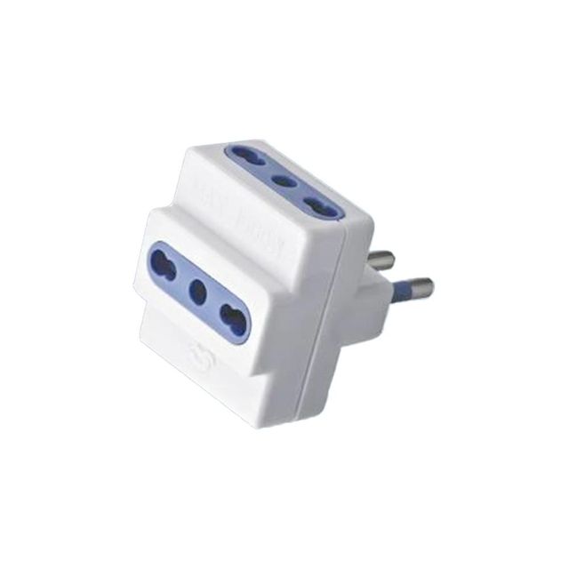 EXTRASTAR ADATTATORE SPINA 16A 3 PRESE 10/16A BIPASSO