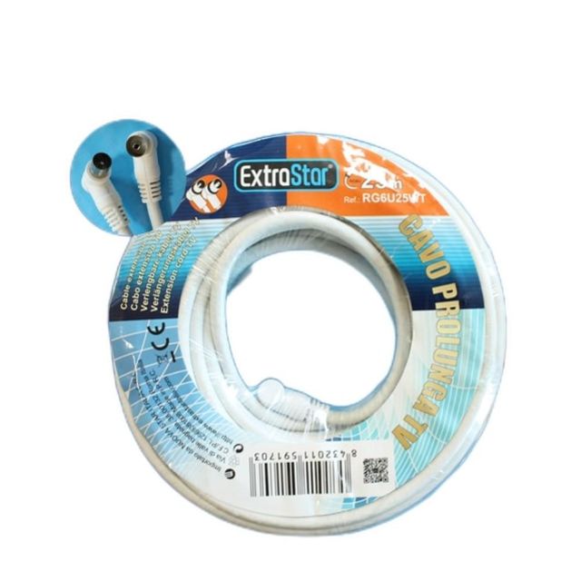 EXTRASTAR CAVO PROLUNGA TV 25M