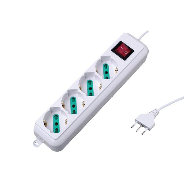 EXTRASTAR MULTIPRESA 4 POSIZIONI CON INTERRUTTORE-5M