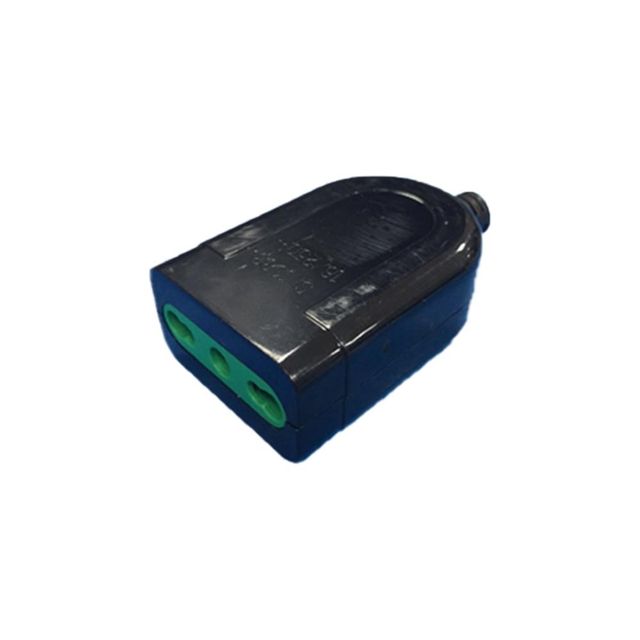 EXTRASTAR PRESA 2P+T 10/16A BIPASSO NERO