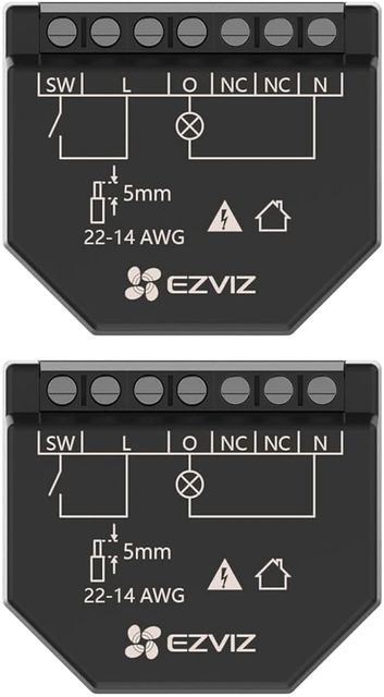 EZVIZ T35WM - RELE' WI-FI 1 CANALE - ENERGY MONITORING - TIMER ED AUTOMAZIONI -…