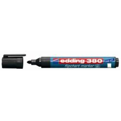 Edding 380 MARCATORE PER FLIPCHART PUNTA TONDA NERO