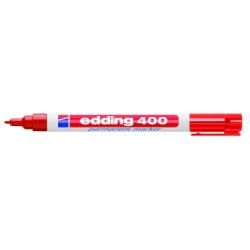 Edding 400 MARCATORE PERMANENTE PUNTA FINE TONDA ROSSO