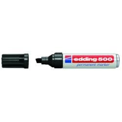Edding 500 MARCATORE PERMANENTE NERO PUNTA A SCALPELLO