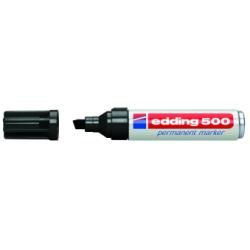 Edding 500 MARCATORE PERMANENTE NERO PUNTA A SCALPELLO