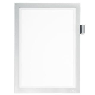 Cornice adesiva Duraframe Note - pannello magnetico - A4 (21 x 29,7 cm) - argen…