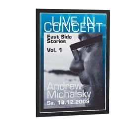 Cornice espositiva Duraframe - A3 - 29,7 x 42 cm - nero - Durable
