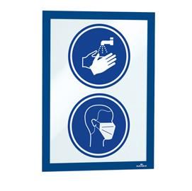 Cornice espositiva Duraframe - A4 - 21 x 29,7 cm - blu - Durable