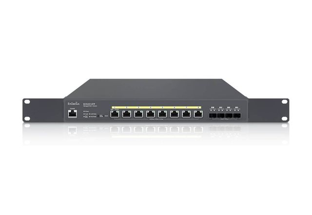 EnGenius ECS5512FP Switch gestito 8x10Gb PoE++ 420W, 4x SFP+, EnGenius Cloud