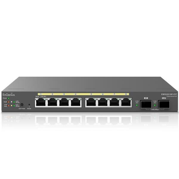 EnGenius EWS2910FP-FIT, Gestito, L2/L3, Gigabit Ethernet (10/100/1000), Support…