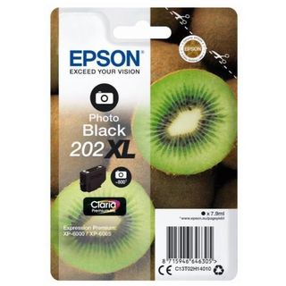 Epson 202XL - 7.9 ml - XL - nero per foto - originale - blister con radiofreque…