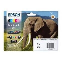 Epson 24 Multipack - Confezione da 6 - nero, giallo, ciano, magenta, magenta ch…