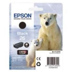 Epson 26 - 6.2 ml - nero - originale - blister con radiofrequenza / allarme acu…