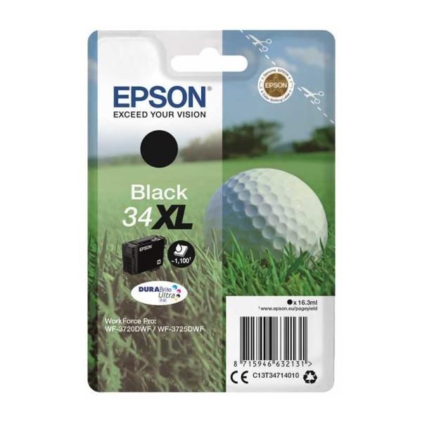 Epson 34XL - 16.3 ml - XL - nero - originale - blister con radiofrequenza / all…