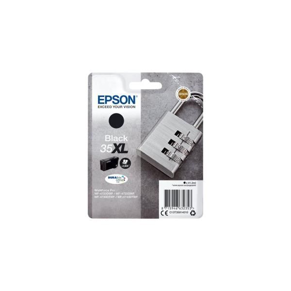 Epson 35XL - 41.2 ml - XL - nero - originale - blister con radiofrequenza / all…