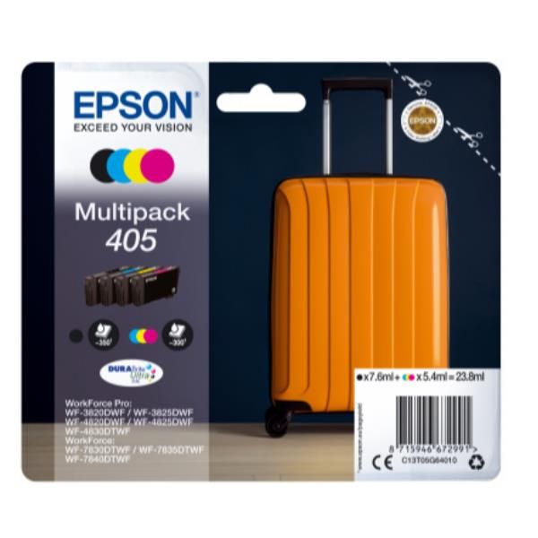 Epson 405 Multipack - Confezione da 4 - nero, giallo, ciano, magenta - original…