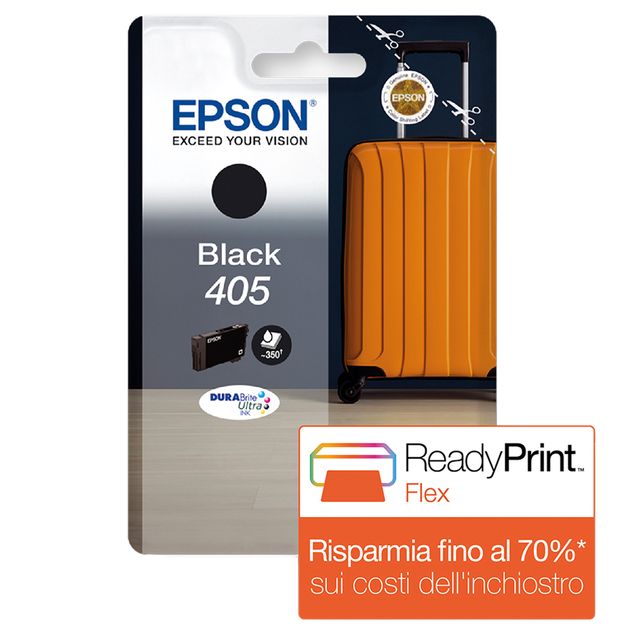 Epson 405 cartuccia d'inchiostro 1 pz Originale Resa standard Nero