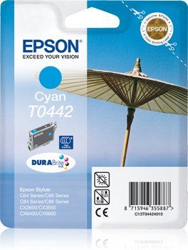 Epson Parasol T0442 - Inks Cyan High Capacity cartuccia d\'inchiostro 1 pz Orig…