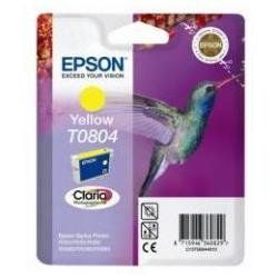 Epson T0804 - Giallo - originale - blister con radiofrequenza / allarme acustic…