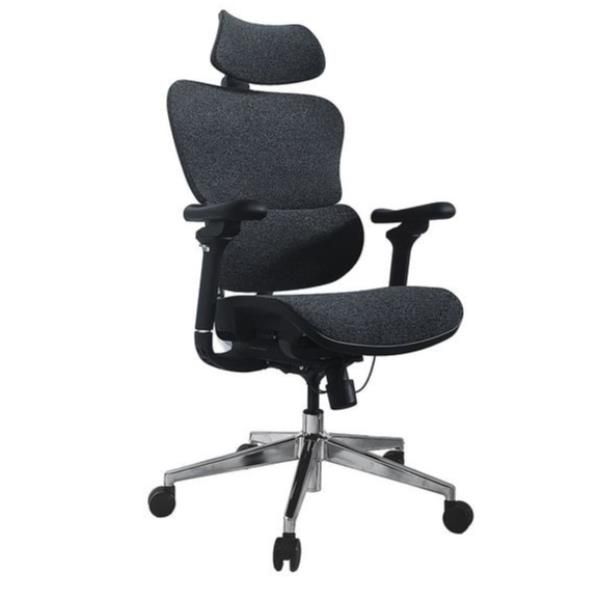 Equip 651052, Seduta imbottita, Schienale imbottito, Nero, Nero, Rete, Nylon, N…