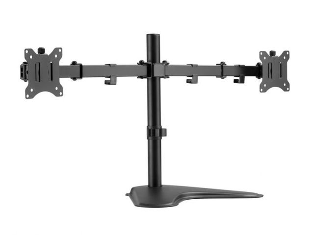 Equip Pro Economy - Supporto - per 2 display LCD - acciaio - nero - dimensione …