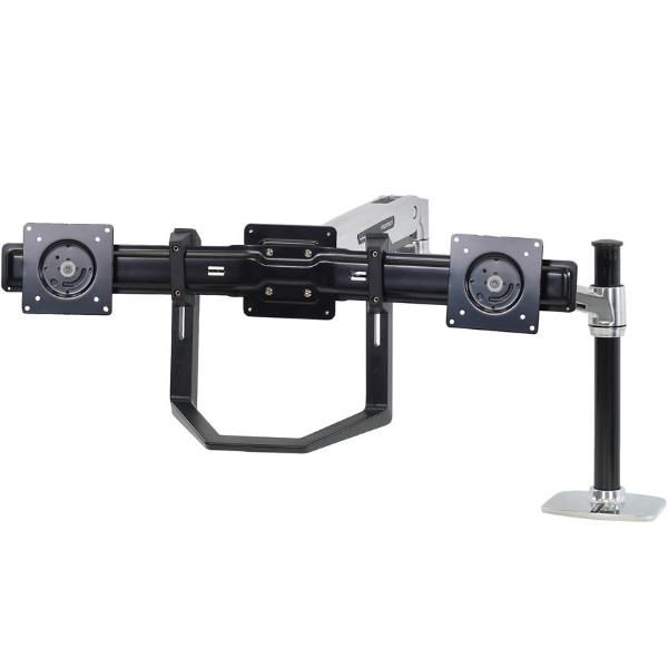 Ergotron - Kit montaggio (impugnatura, supporto per doppio monitor) - per 2 dis…