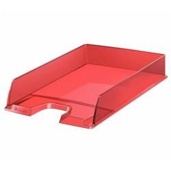 Esselte Europost - Vassoio per lettere - per A4 - capacità 370 fogli - rosso tr…