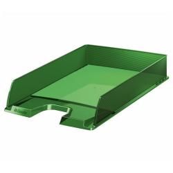Esselte Europost - Vassoio per lettere - per A4 - capacità 370 fogli - verde tr…