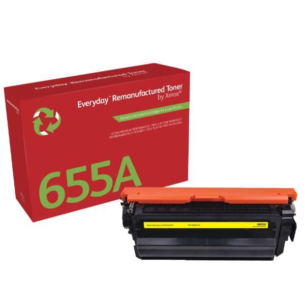 Everyday - Giallo - compatibile - cartuccia toner (alternativa per: HP 655A, HP…