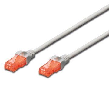 Ewent EW-6U-005 cavo di rete Grigio 0,5 m Cat6 U/UTP (UTP)