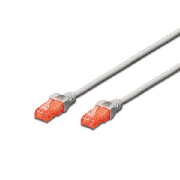 Ewent EW-6U-030 cavo di rete Grigio 3 m Cat6 U/UTP (UTP)