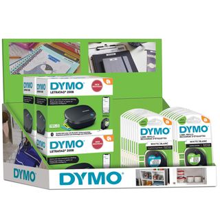 Expo da 6 etichettatrici LetraTag 200B + 20 nastri LT - Dymo