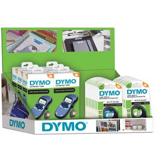 Expo etichettatrice LetraTag 100H + 20 nastri - Dymo - expo 26 pezzi