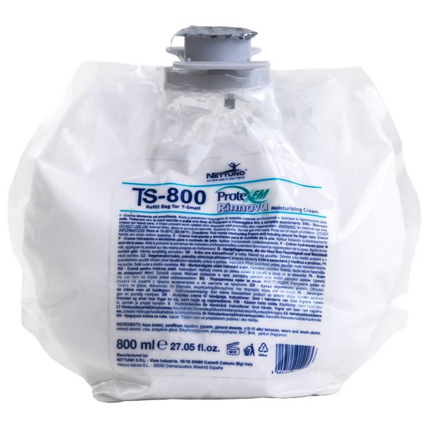 Crema mani Protexem Rinnova - idratante ed emolliente - sacca ricarica da 800 m…