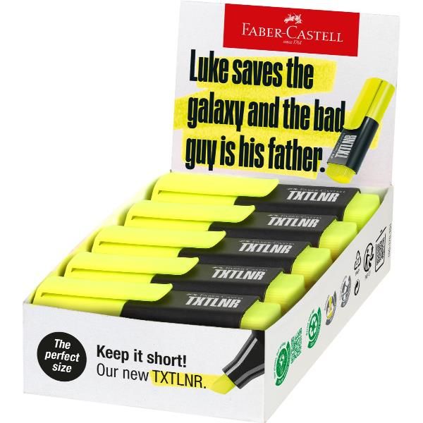 FABER CASTELL CF10 EVIDENZIATORE TXTLNR SF GIALLO