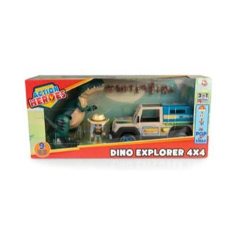 FAMOSA PIYPON ACTION DINO EXPLORER 4 X 4 PLAYSET