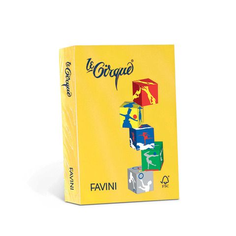 FAVINI Le Cirque forti - Giallo zolfo - A3 (297 x 420 mm) - 80 g/m² - 500 fogli…