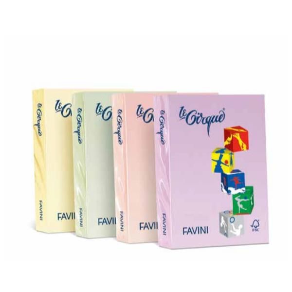 FAVINI Le Cirque tenui - Verde - A3 (297 x 420 mm) - 160 g/m² - 250 fogli carta…