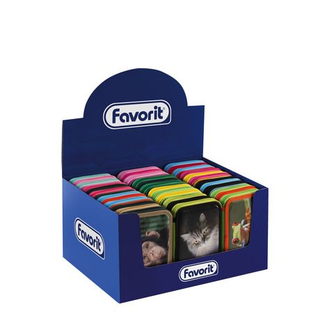 FAVORIT ANIMAL WORLD ASTUCCIO 3 SCOMPARTI IN POLIESTERE CON RIEMPIMENTO FANTASI…