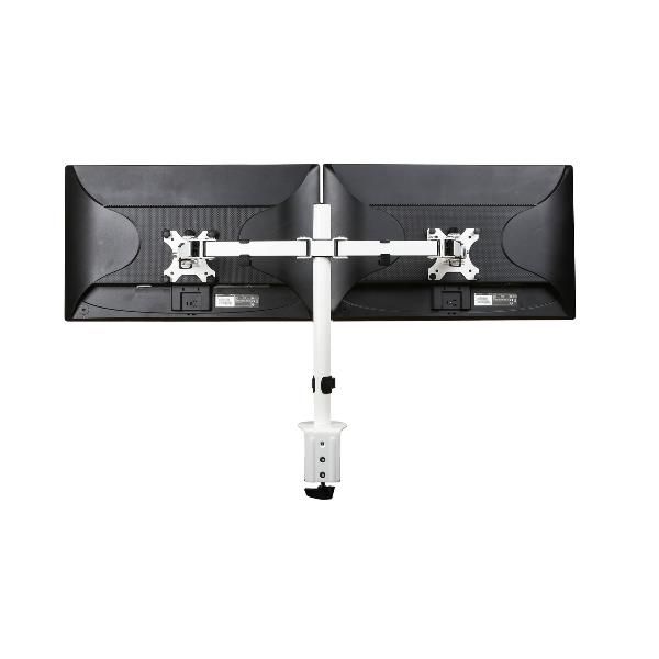 FELLOWES BRACCIO MONITOR FOCUS DOUBLE BIANCO