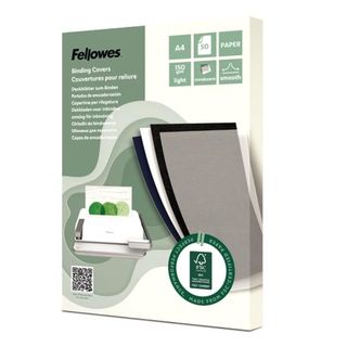 FELLOWES COPERTINE PER RILEGATURA CARTA TRASLUCIDA 15 MICRON 297X21 mm TRASPARE…