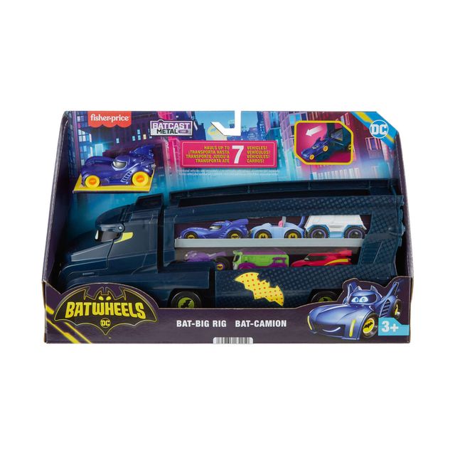 FICHER- PRICE - DC Batwheels Bat-Camion