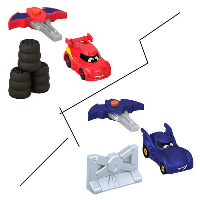 FICHER- PRICE - DC Batwheels Veicoli Lancia e Colpisci ass.to 1:55