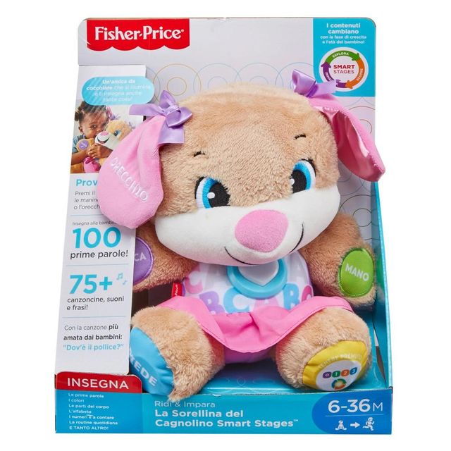 FISHER - PRICE - LA SORELLINA DEL CAGNOLINO SMART STAGES™ FPP54
