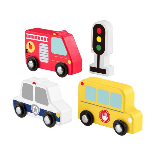 FISHER - PRICE - WOODEN VEICOLI 3 PACK JCY32