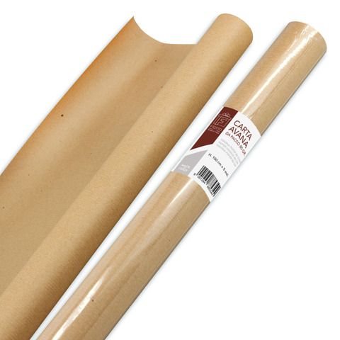FLORIO CARTA DA PACCO KRAFT IN ROTOLO 100X500 80GR COLORE AVANA