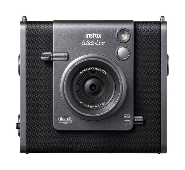 FOTOCAMERA ISTANTANEA FUJIFILM INSTAX WIDE EVO BLACK EX D, CMOS