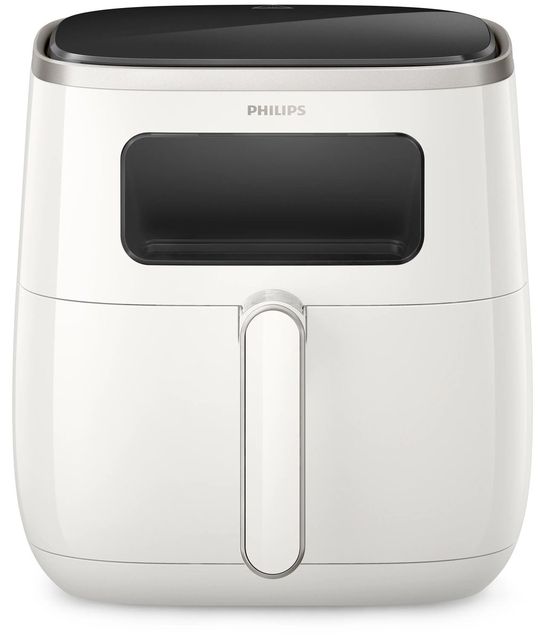 FRIGGITRICE AD ARIA MULTICOOKER 5.6 XL 1700W BIANCA CON FINESTRA WHITE