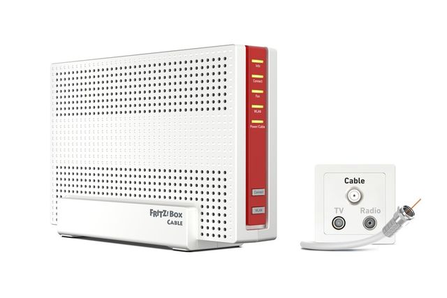 FRITZ Box 6690 Cable router wireless Gigabit Ethernet Dual-band (2.4 GHz/5 GHz)…