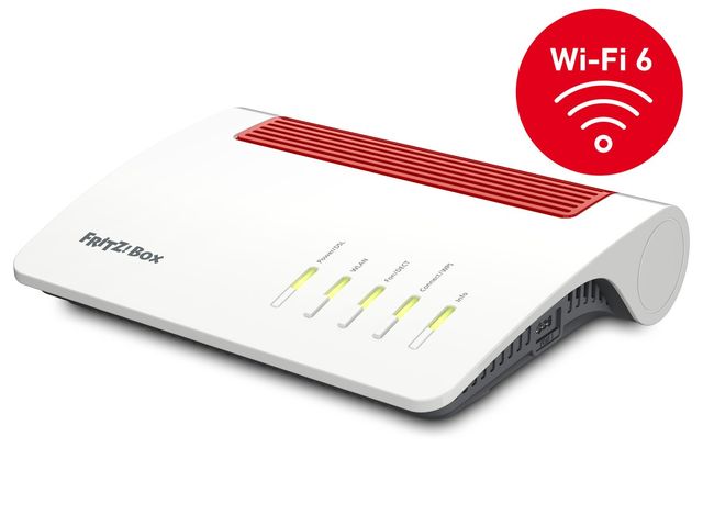 FRITZ! 20002998 FritzBox 7590 AX Router Dual-Band Wi-Fi 6